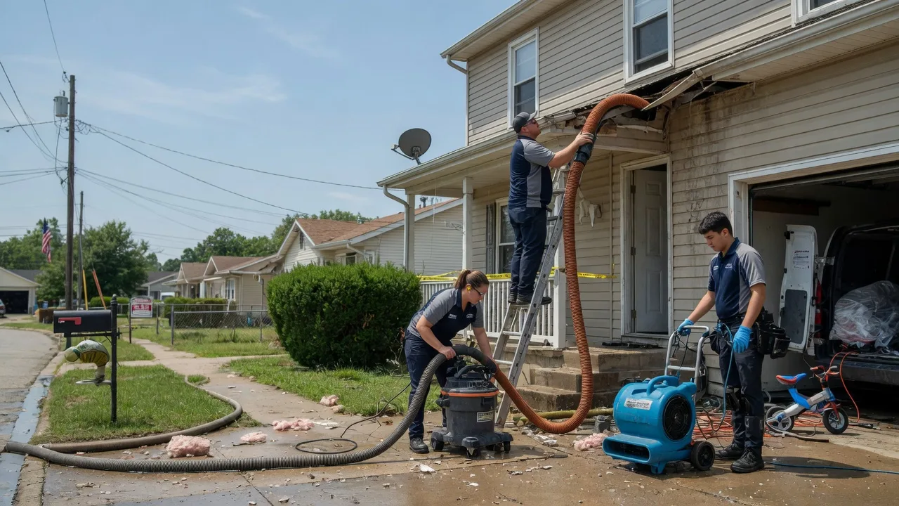 Water Damage Restoration in Sandersville, MS near me
